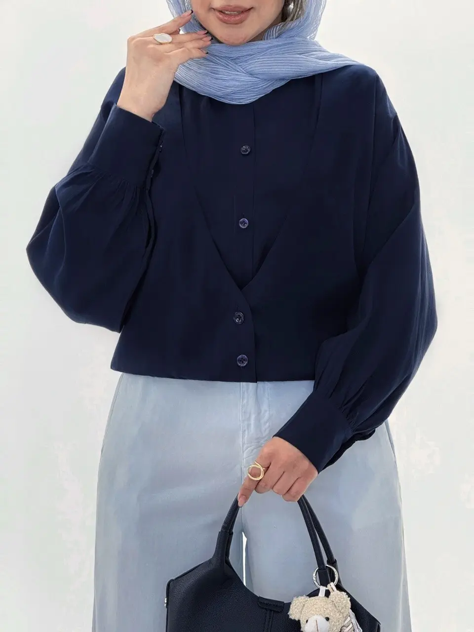 6856-شومیز موهانا ( ایراددار)